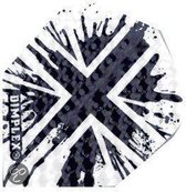Harrows darts Flight 4005 dimplex union jack explosion