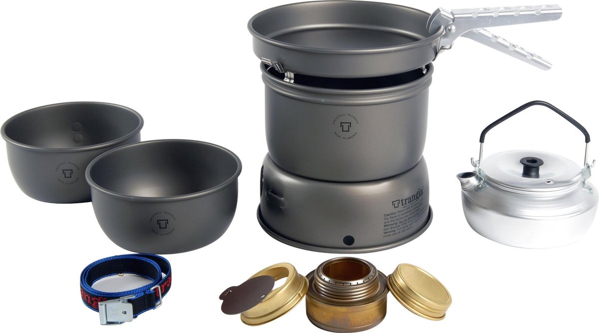 Stove 27-2 serie Hardanodized Aluminium