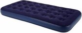 Avenli Luchtbed Single - velours - 1 persoons - blauw