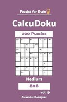 Puzzles for Brain Calcudoku - 200 Medium 8x8 Vol. 19