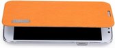 Rock Elegant Side Flip Case Orange Samsung Galaxy Mega 5.8 I9150