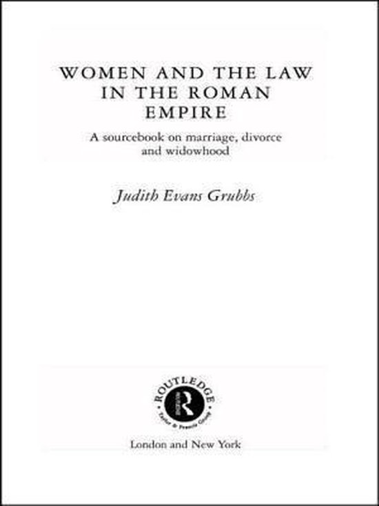 Routledge Sourcebooks for the Ancient World- Women and the L ... - cover