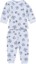 Beeren Bodywear Unisex Pyjama Bear - Wit - Maat 74/80