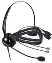 Tiptel 9010 Headset Hoofdband Zwart