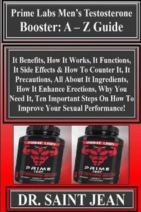 Prime Labs Mens Testosterone Booster Dr Saint Jean 9781729694992 Boeken 4101