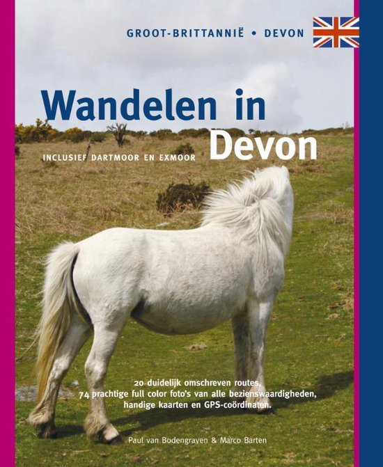 Cover van het boek 'Wandelen in Devon' van P. van Bodengraven