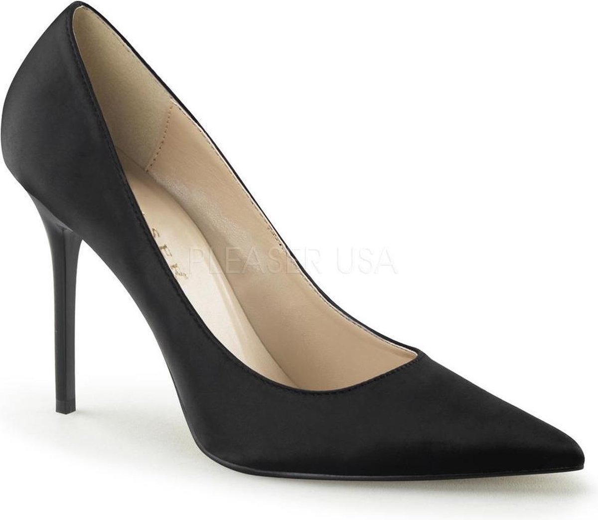 Pleaser - CLASSIQUE20 Pumps - US 15 - 46 Shoes - Zwart