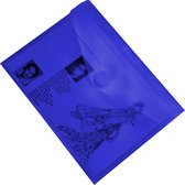 EXXO-HFP #90826 - A6 Documentenmap - Landschap model - Klitsluiting - Blauw - 10 stuks (1 pak @ 10 stuks)