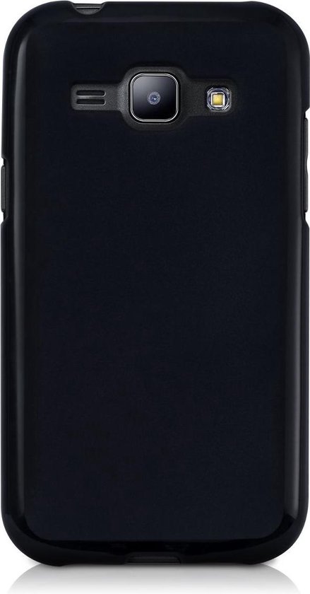 Samsung Galaxy J1 2016 Silicone Case dark hoesje Zwart | bol.com