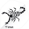 Afbeelding van het spelletje Bull's Flights B-star Scorpion A-standard 100 Micron Wit