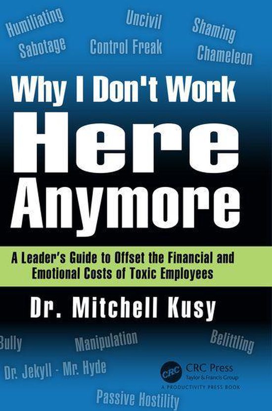 Why I Don't Work Here Anymore - cover