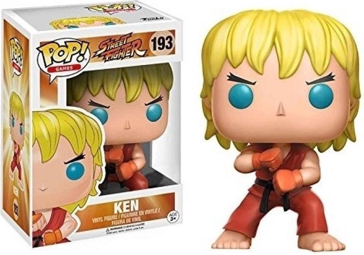 Funko Pop! Games Street Fighter: Ken #193 Toys R Us Exclusive