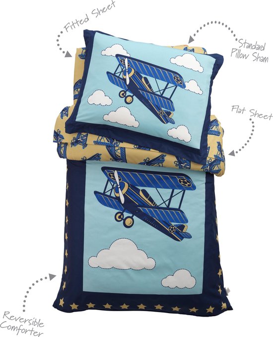Airplane Toddler Bedding