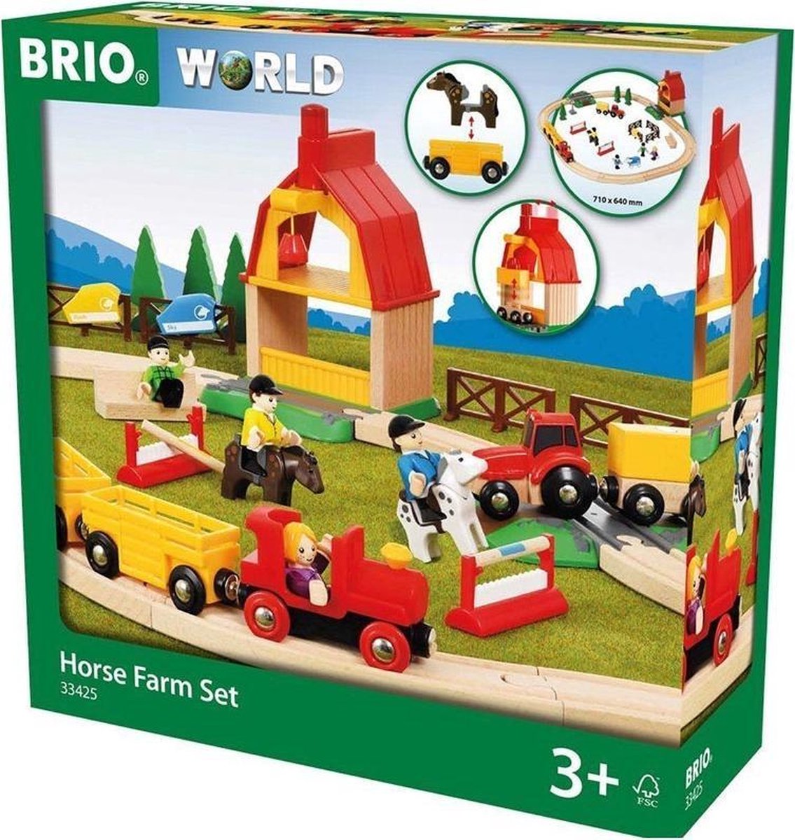 Brio 33425 houten treinbaan boerderij | bol