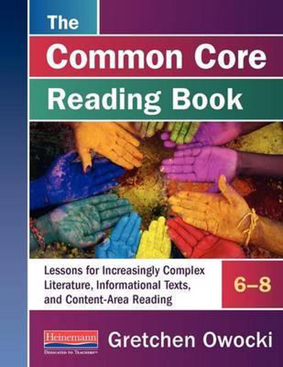 The Common Core Reading Book, Grades 68 9780325057316 Gretchen Owocki Boeken