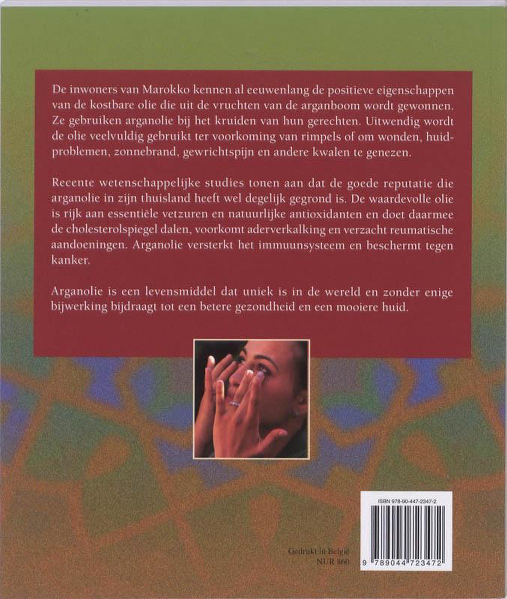 De heilzame kracht van arganolie - back cover