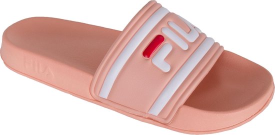 Fila FW Slippers - Maat 36 - Vrouwen - roze/wit | bol.com