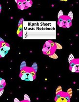 Blank Sheet Music Notebook