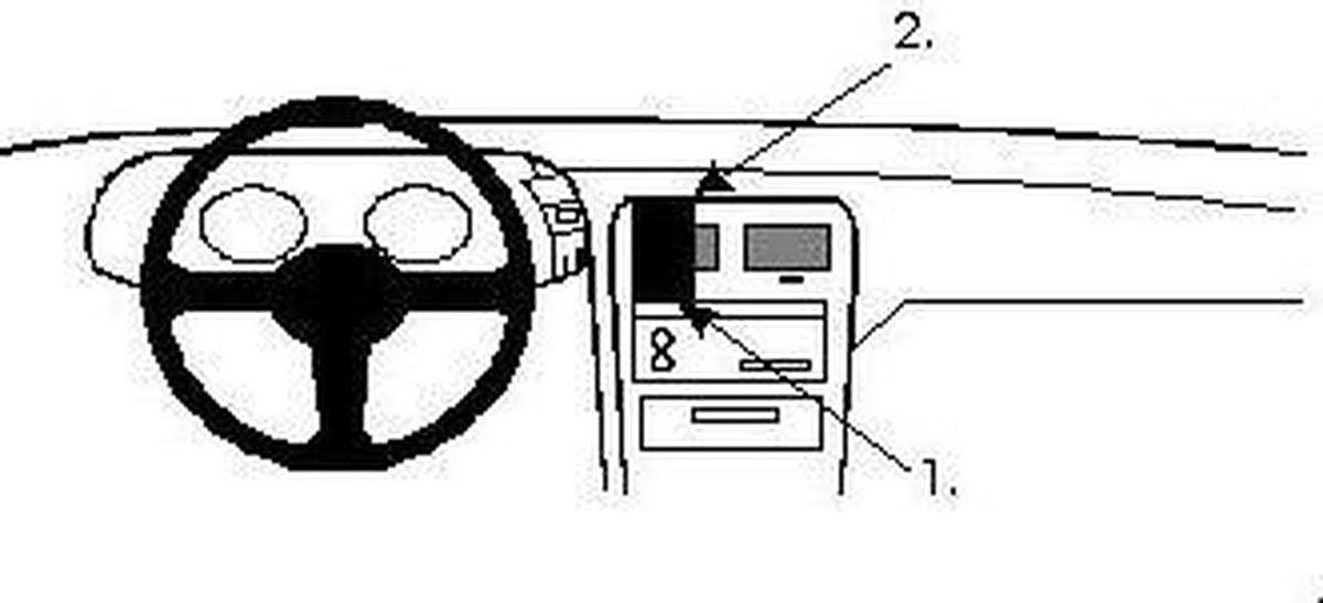 Brodit Proclip Center Mount (852053)