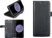 Samsung Galaxy S10 Genuine Leather Hoesje Zakelijke Uitstraling - Zwart