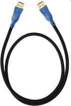 Accell 2m HDMI M/M HDMI kabel HDMI Type A (Standaard) Zwart, Blauw