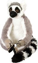Wild Republic Knuffel Ringstaartmaki Junior 30 Cm Pluche Wit