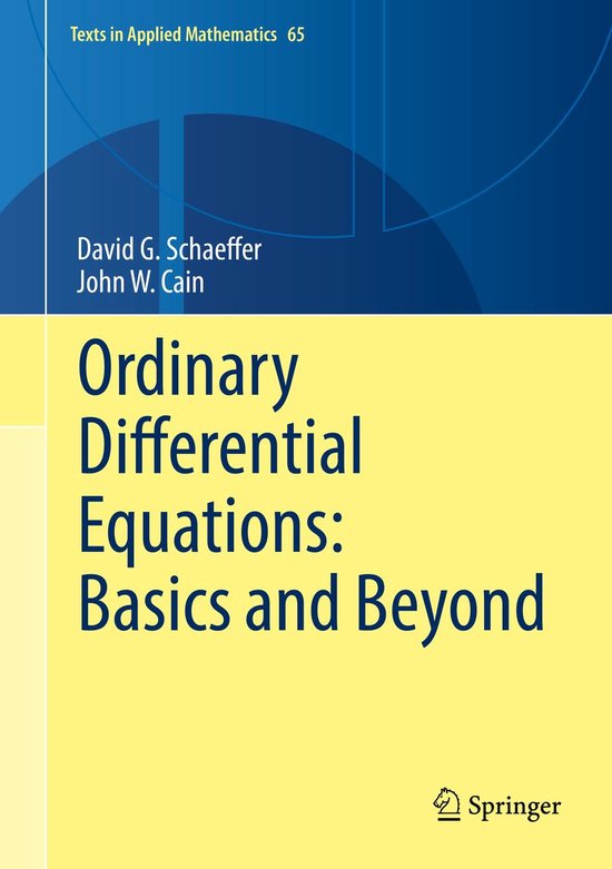 Mathematics and Statistics (R0) - Ordinary Differential Equa ... - cover