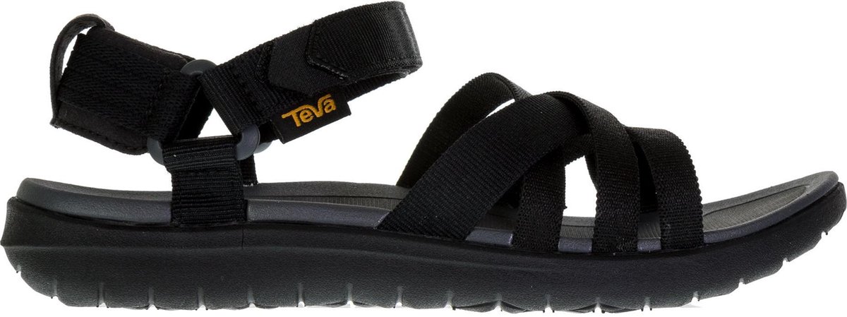 Teva Sandalen Dames Korting - Teva Midform Arivaca Plateau Sandalen Zwart