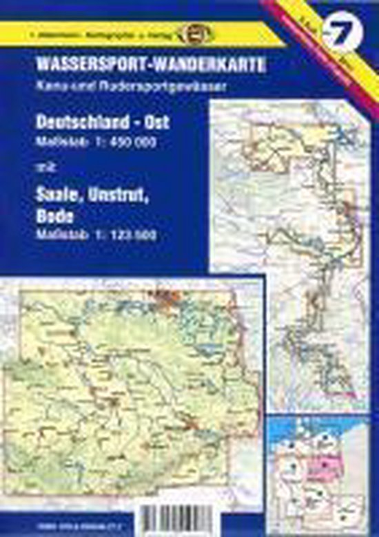 Wassersport-Wanderkarte / Deutschland Ost für Kanu- und Rud ... - cover