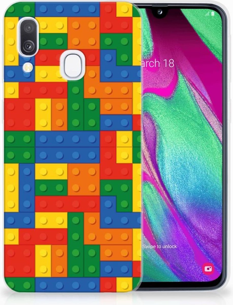 Samsung Galaxy A40 TPU bumper Blokken