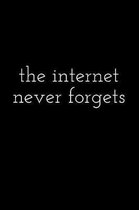 The Internet Never Forgets Journal