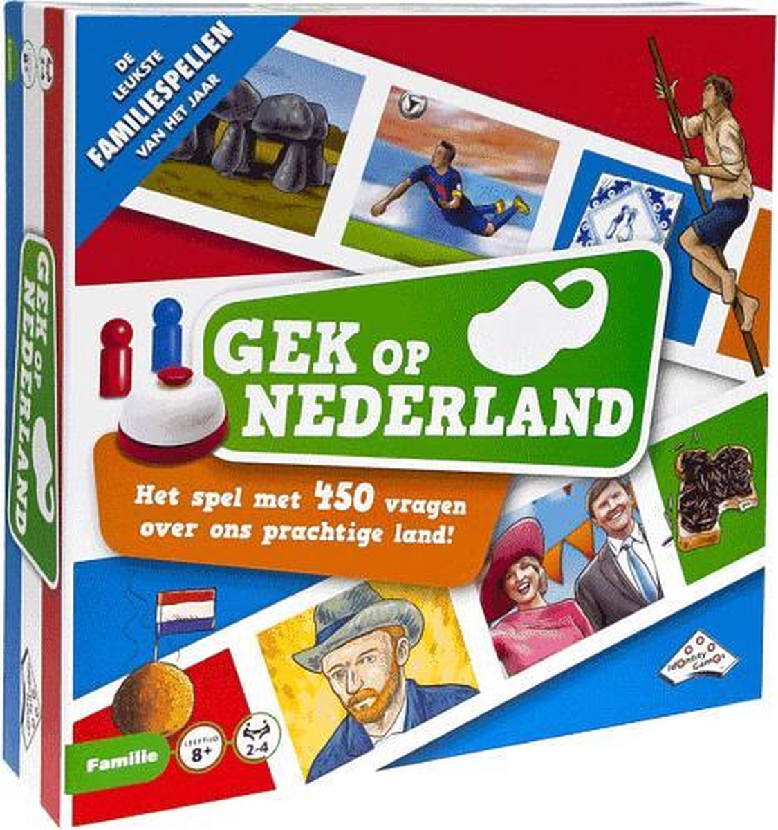 landinwaarts handelaar Expliciet Gek op Nederland - Bordspel - Familiespel | Games | bol.com