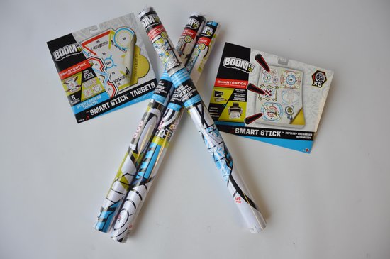 Mattel Boomco Refill Pack - 5 Self-Adhesive Target Stickers For Printing Your Own Designs