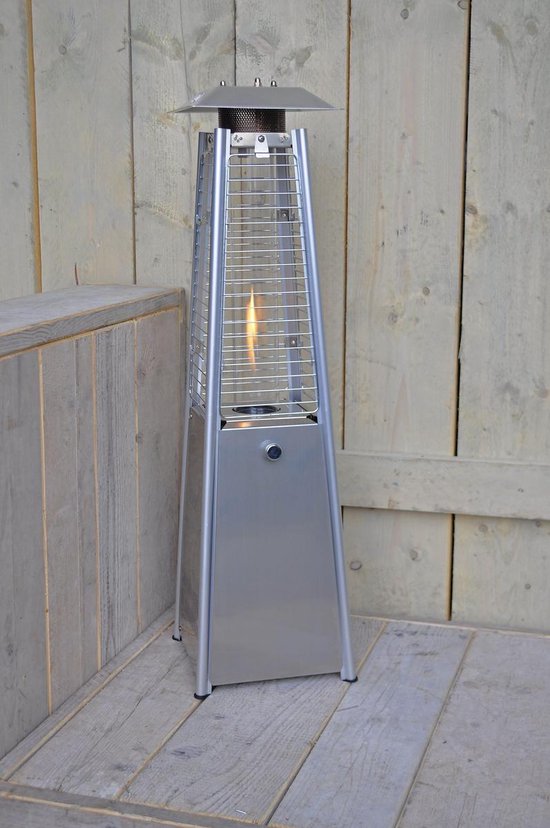 Gearceerd Wieg steeg Sunred Mini Table Flame Tower RVS Terrasverwarmer op gas | Terrasheater RVS  | bol.com