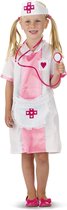 Roze Verpleegster Kostuum Meisjes M - 116-134 - 6-8 jaar