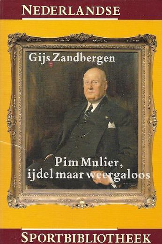 Pim Mulier, ijdel maar weergaloos - cover