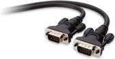 Belkin PC Monitor Cable - VGA-kabel - HD-15 (VGA) (M) naar HD-15 (VGA) (M) - 1.8 m - gevormd, met strengen, duimschroeven