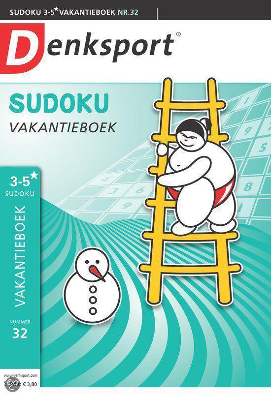 Cover van het boek 'Sudoku Vakantieboek'
