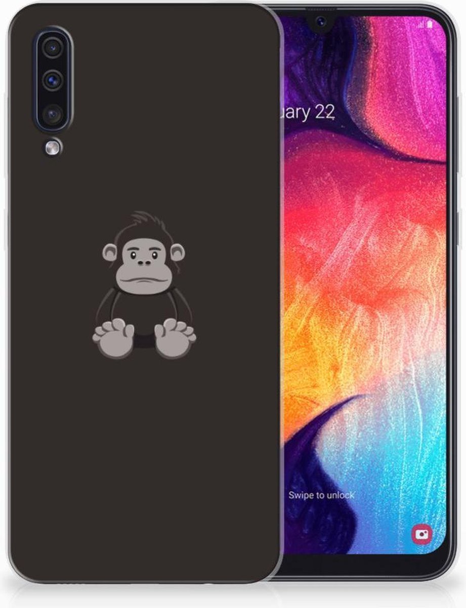 Samsung Galaxy A50 Telefoonhoesje met Naam Gorilla