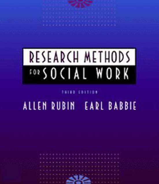 research methods for social work a problem based approach