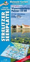 Strelitzer Seenplatte = Wasserwanderkarte der tausend Seen mit ausführlichen Angelinformationen - vom Angler für den Angler