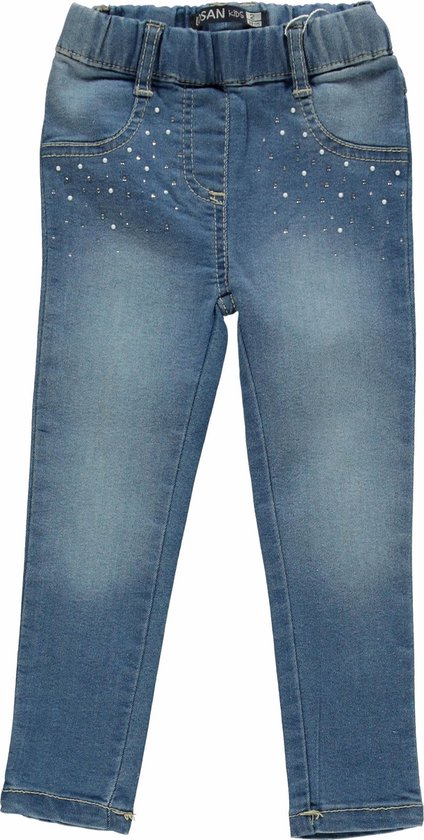 Losan Meisjes Spijkerbroek Tregging Blauw - Maat 92 | bol.com