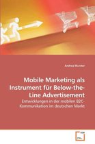 Mobile Marketing Als Instrument Für Below-The-Line Advertisement