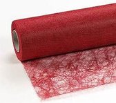 Sizoflor Vlies – Rood - 5meter x 60cm – Voor Home Deco, Bloemschikken, Kaarten maken en Scrapbook.