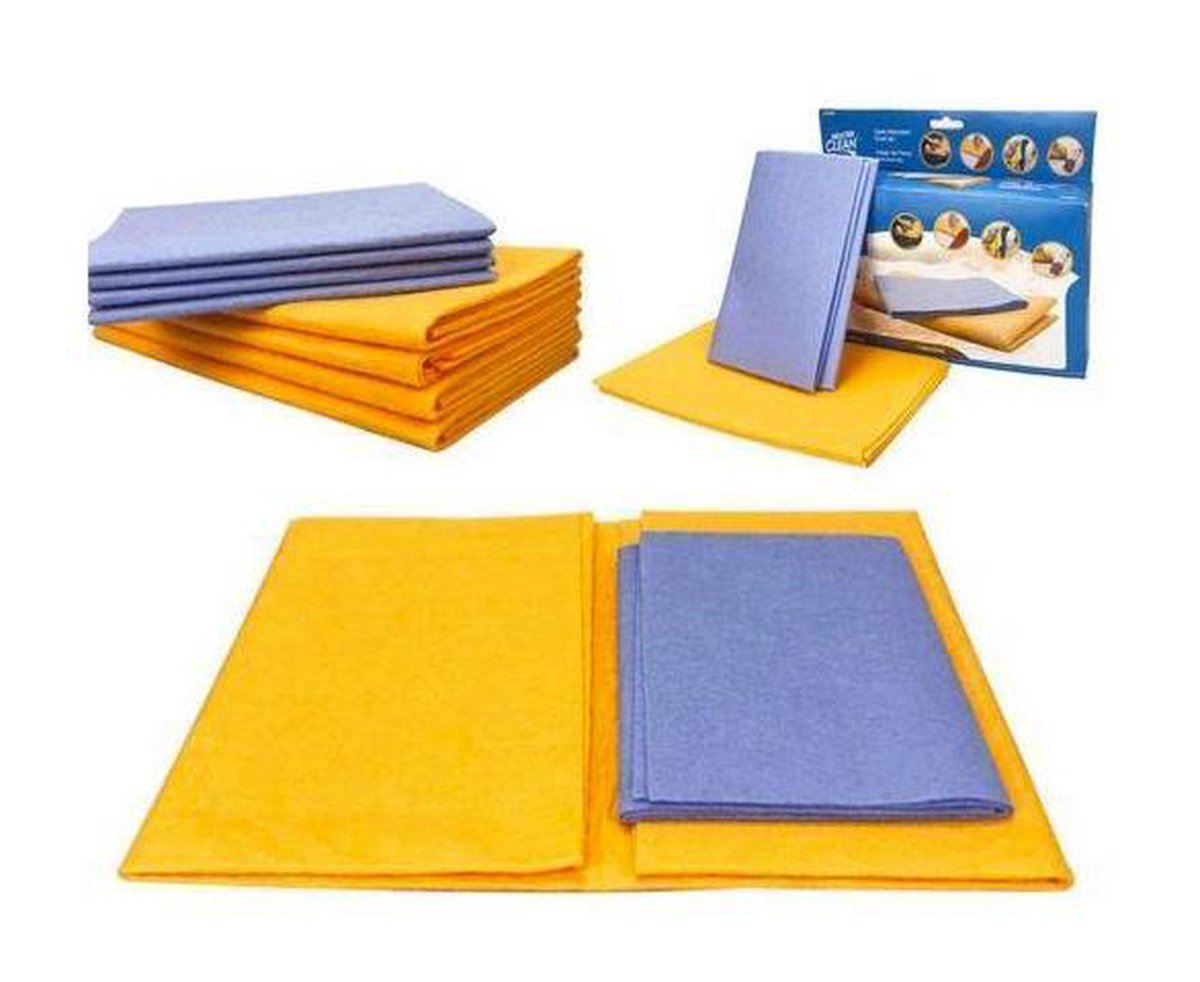 Trhillsbrad Bamboevezel reinigingsdoekjes, 8 stuks, voor ramen, keuken, badkamer, streepvrij, pluisvrij, extra absorberend, duurzaam, poetsdoeken, theedoeken, raamdoeken, wasbaar op 60 graden Celsius