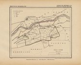 Historische kaart, plattegrond van gemeente Heteren ( Randwijk) in Gelderland uit 1867 door Kuyper van Kaartcadeau.com