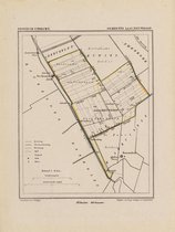 Historische kaart, plattegrond van gemeente Laag Nieuwkoop in Utrecht uit 1867 door Kuyper van Kaartcadeau.com