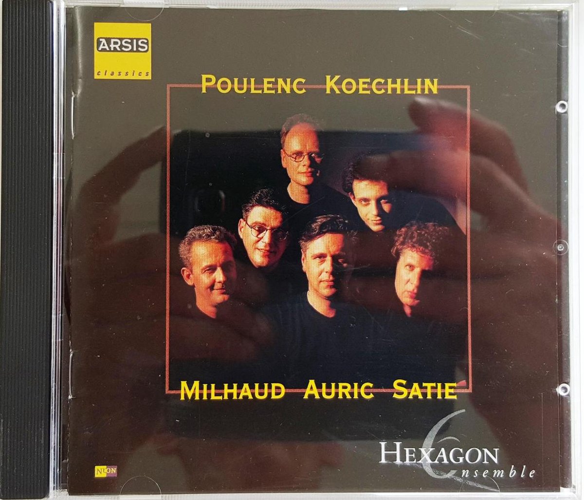 HEXAGON ENSEMBLE-Poulenc - Koechlin - Milhaud - Auric - Satie (CD)