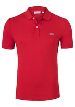 Lacoste Heren Poloshirt - Red - Maat L