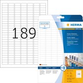 HERMA 10900 printeretiket Wit Zelfklevend printerlabel